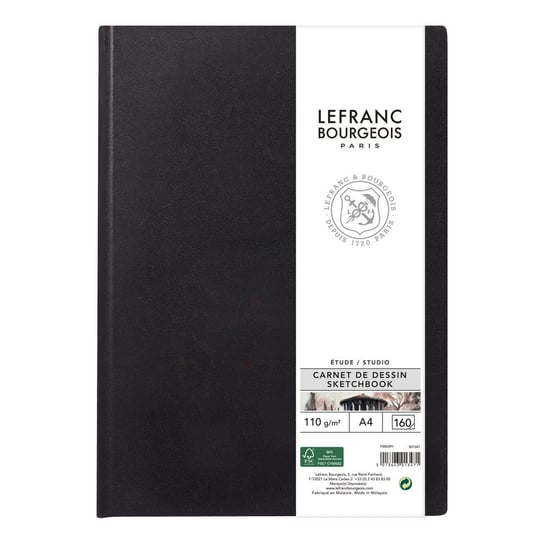 Lefranc & Bourgeois, szkicownik szyty, 110 g, format A4 LEFRANC & BOURGEOIS