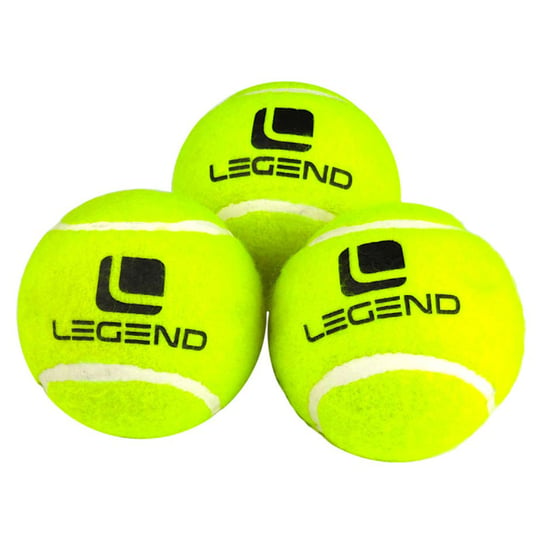 Legend Sport, Piłki do tenisa ziemnego, 3 szt. Legend
