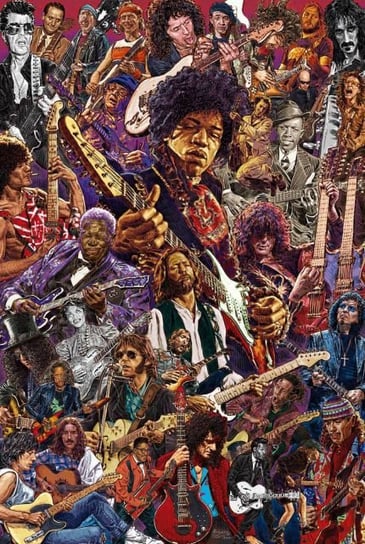 Legendarni Gitarzyści - plakat Inna marka