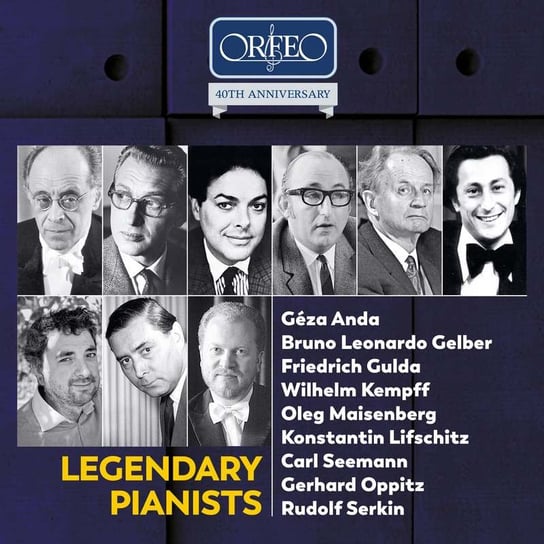 Legendary Pianists Anda Geza, Gulda Friedrich, Oppitz Gerhard