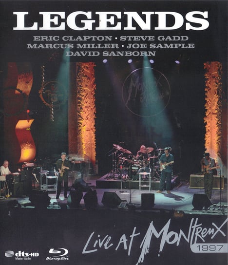 Legends - Live At Montreux 1997 (Limited Edition) Clapton Eric, Miller Marcus, Sanborn David, Gadd Steve, Joe Sample
