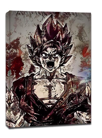 Legends of Bedlam - Goku, the Limit Breaker, Dragon Ball - obraz na płótnie 60x80 cm Galeria Plakatu