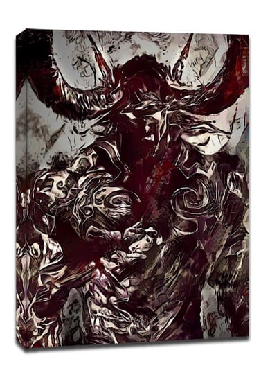 Legends of Bedlam - Illidan, Warcraft - obraz na płótnie 40x50 cm Galeria Plakatu