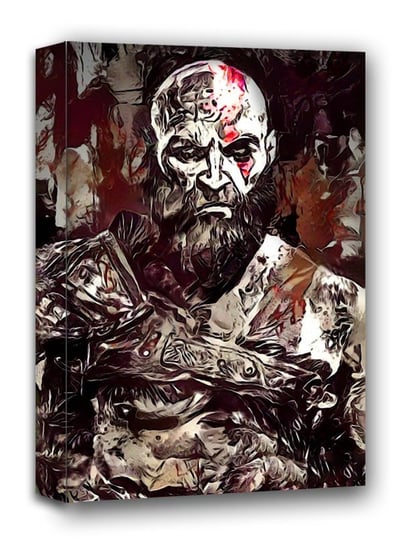 Legends of Bedlam, Kratos, God of War - obraz na płótnie 40x60 cm Galeria Plakatu
