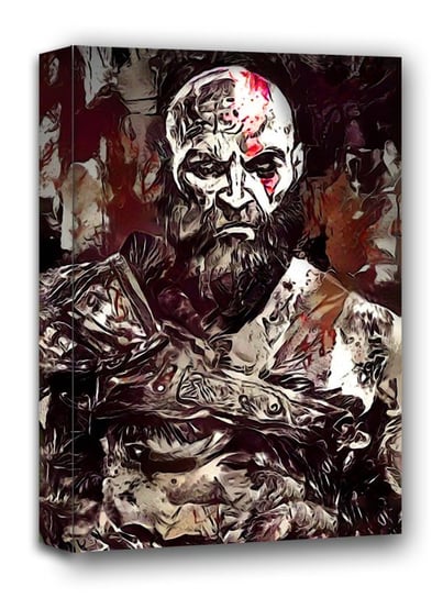 Legends of Bedlam, Kratos, God of War - obraz na płótnie 50x70 cm Galeria Plakatu