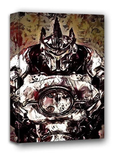 Legends of Bedlam, Reinhardt, Overwatch - obraz na płótnie 70x100 cm Galeria Plakatu