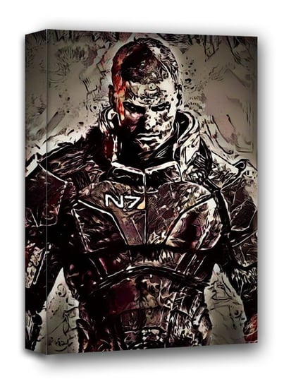 Legends of Bedlam, Shepard, Mass Effect - obraz na płótnie 70x100 cm Galeria Plakatu