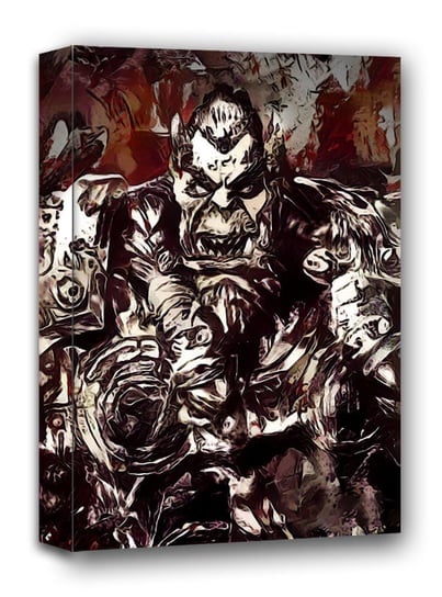 Legends of Bedlam, Thrall, Warcraft - obraz na płótnie 70x100 cm Galeria Plakatu