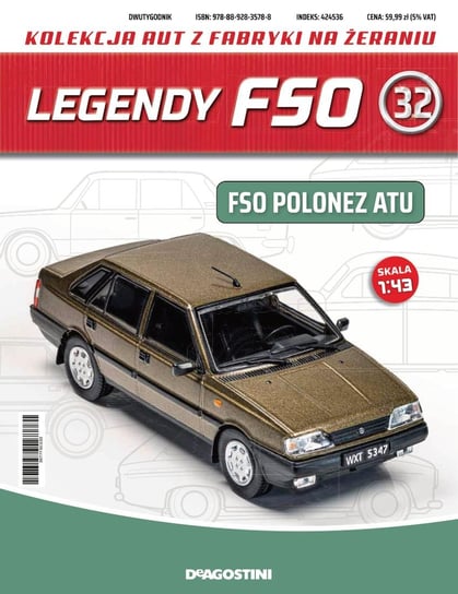 Legendy FSO Kolekcja Aut z Fabryki na Żeraniu Nr 32 De Agostini Publishing S.p.A.