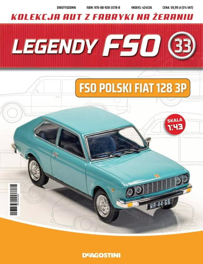 Legendy FSO Kolekcja Aut z Fabryki na Żeraniu Nr 33 De Agostini Publishing S.p.A.