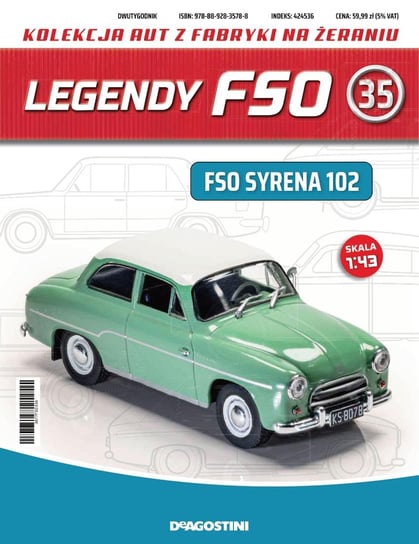 Legendy FSO Kolekcja Aut z Fabryki na Żeraniu Nr 35 De Agostini Publishing S.p.A.