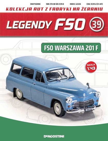 Legendy FSO Kolekcja Aut z Fabryki na Żeraniu Nr 39 De Agostini Publishing S.p.A.