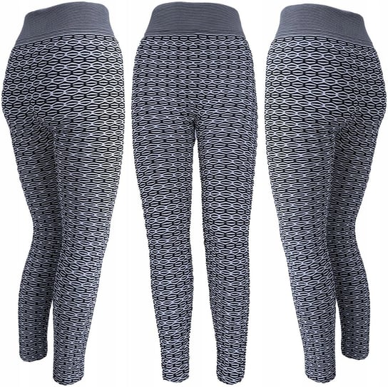 Legginsy Antycellulitowe Push Up Leginsy Modelujące Damskie Modne Getry ...