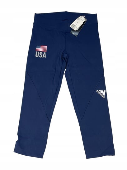 Legginsy damskie 3/4 Adidas USA VOLLEYBALL S Adidas