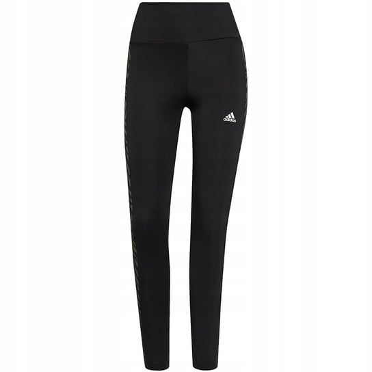 Legginsy damskie adidas High Rise Sport Zebra 7/8 czarne GR9652 XS Adidas