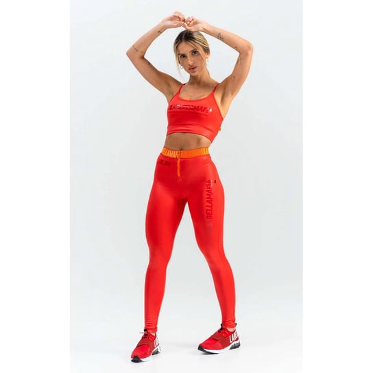 Legginsy damskie LABELLAMAFIA LEGGING DANGEROUS RED-XS Inna marka