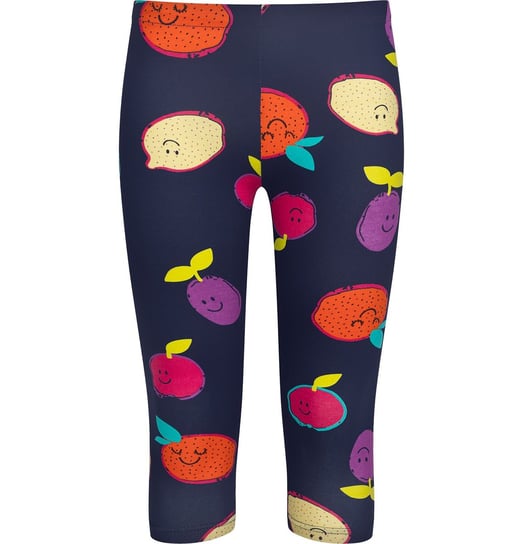 Legginsy dziewczęce leginsy 3/4 dziecięce bawełniane 158 owocowy print Endo Endo