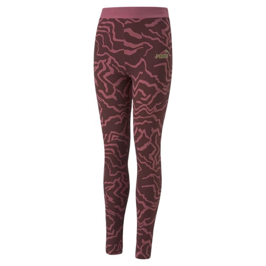 Legginsy dziewczęce Puma Alpha AOP różowe 67106745-164 Inna marka