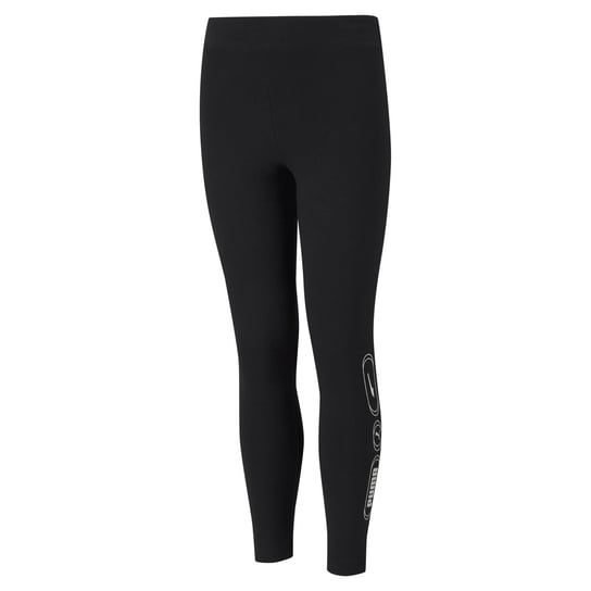 Legginsy dziewczęce Puma REBEL czarne 58615801-152 Inna marka