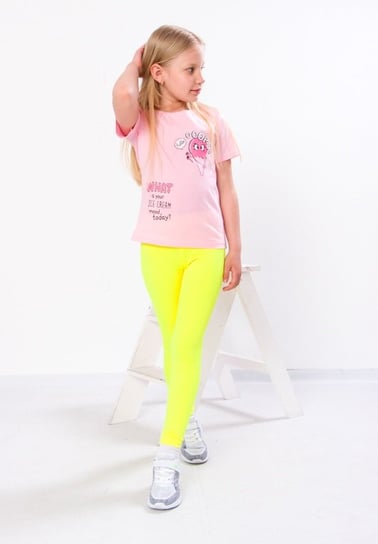 Legginsy (Dziewczynki) wiosenny 6000-079-3 Uaclothes