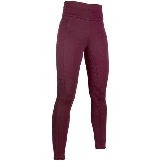 Legginsy HKM Cosy Style ocieplane damskie czerwone, rozmiar: 32/34 HKM