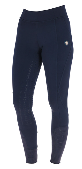 Legginsy jeździeckie - Dark Navy - damskie - SS 26 - Covalliero, 36/38 Inna marka