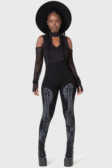 legginsy KILLSTAR - CANDELABRUM-XL Inna marka