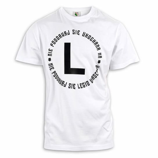 Legia, T-shirt męski, Nie poddawaj się, rozmiar S LEGIA