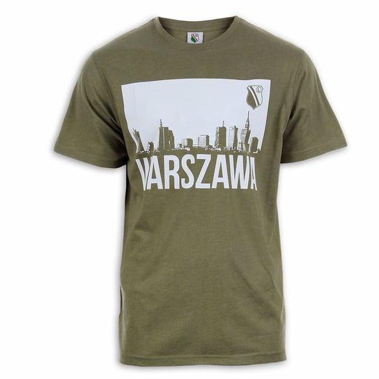Legia, T-shirt męski, Panorama, rozmiar S LEGIA