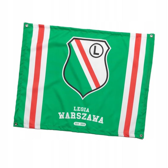 Legia Warszawa Flaga Dekoracyjna Duża Est.1916 Legia Warszawa