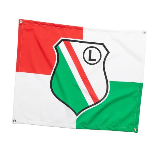 Legia Warszawa flaga dekoracyjna duża szachownica Legia Warszawa