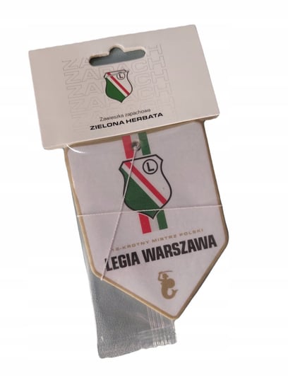 Legia Warszawa Zapach Do Auta Proporczyk 2023/2024 Zielona Herbata Legia Warszawa