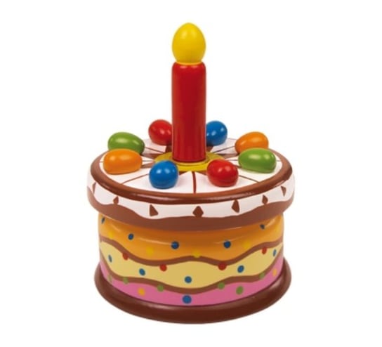 Legler, dekoracja urodzinowa z pozytywką Tort Urodzinowy Legler