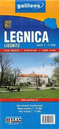 Legnica / Powiat legnicki. Mapa Opracowanie zbiorowe