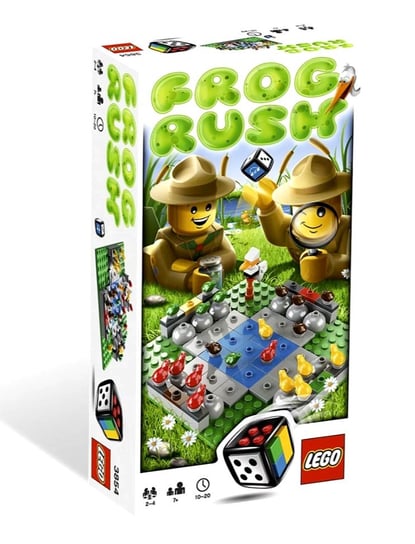 LEGO 3854 LEGO Frog Rush Gra Żaby LEGO