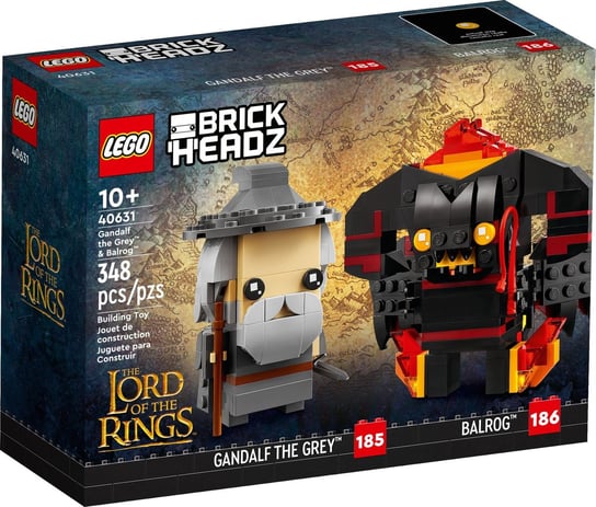 Lego 40631 Brickheadz Gandalf Szary I Balrog LEGO