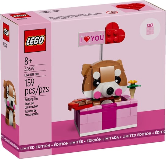 LEGO 40679 Miłosne pudełko prezentowe LEGO