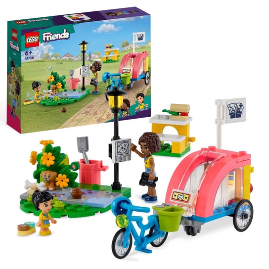 LEGO 41738 Friends, Rower do ratowania psów LEGO