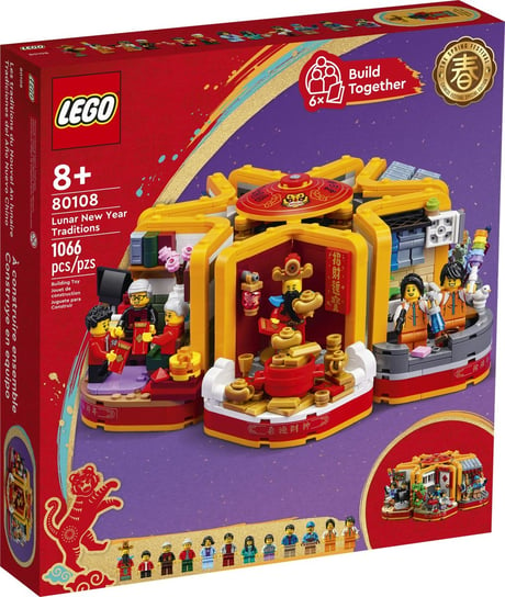 LEGO 80108 Okolicznościowe - Nowy Rok Księżycowy - tradycje LEGO