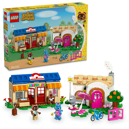 LEGO Animal Crossing, klocki, Nook's Cranny i domek Rosie, 77050 LEGO