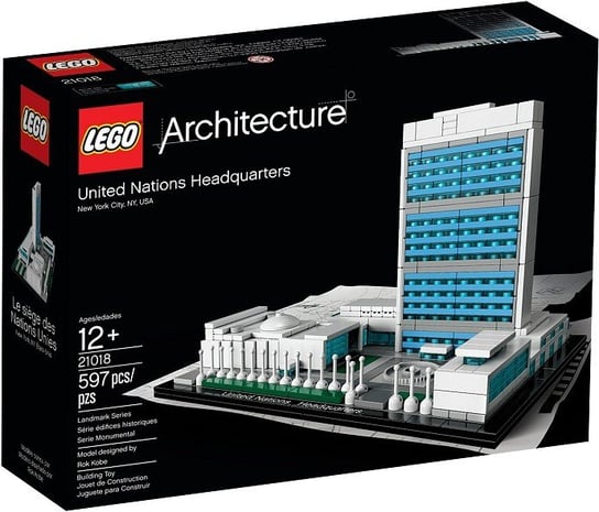 LEGO Architecture, klocki Budynek ONZ, 21018 LEGO