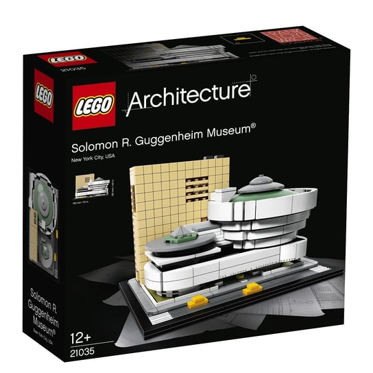 LEGO Architecture, klocki Muzeum Solomona R. Guggenheima, 21035 LEGO