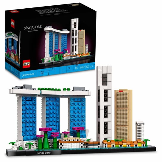 LEGO Architecture, klocki, Singapur, 21057 LEGO