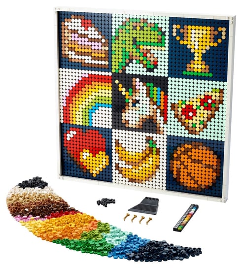LEGO Art, klocki, Projekt artystyczny - twórzmy razem, 21226 LEGO
