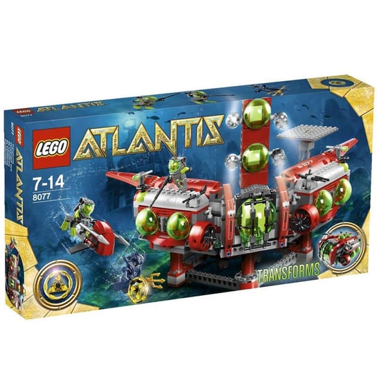 LEGO Atlantis, klocki Dowództwo badań Atlantydy, 8077 LEGO