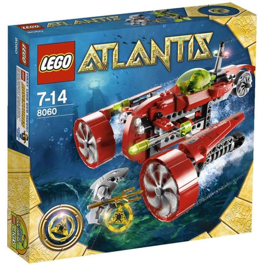 LEGO Atlantis, klocki Łódź podwodna Tajfun, 8060 LEGO