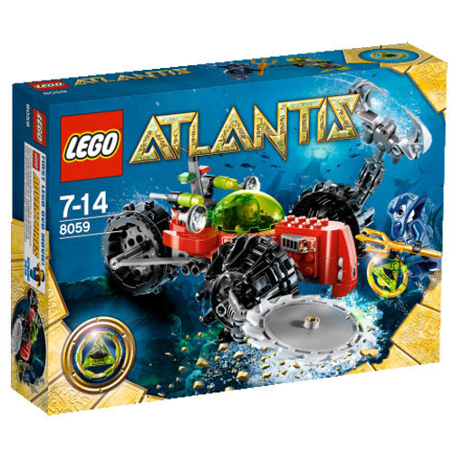 LEGO Atlantis, klocki Odkrywca dna morskiego, 8059 LEGO