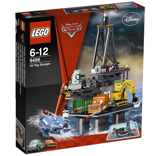 LEGO AUTA, klocki Ucieczka z platformy wiertniczej, 9486 LEGO
