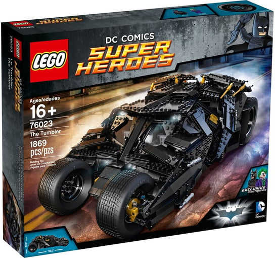 LEGO Batman, klocki The Tumbler Auto Batmana Joker,76023 Batman