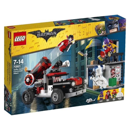 LEGO Batman Movie, klocki Armata Harley Quinn, 70921 LEGO
